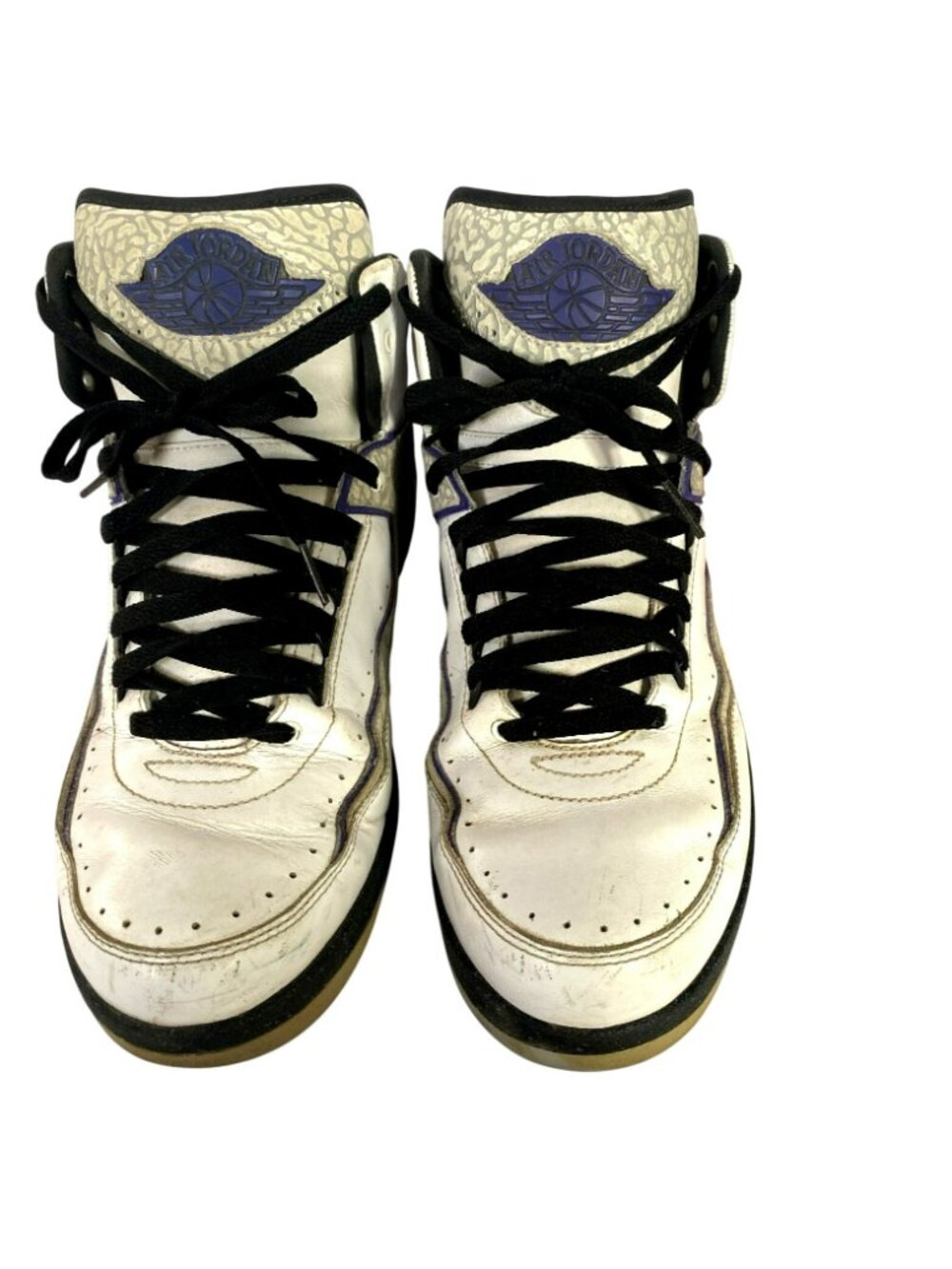Nike Air Jordan 2 Retro 'Dark Concord' Vintage 2014 Men's 12 Model 385475-153 - Picture 8 of 8